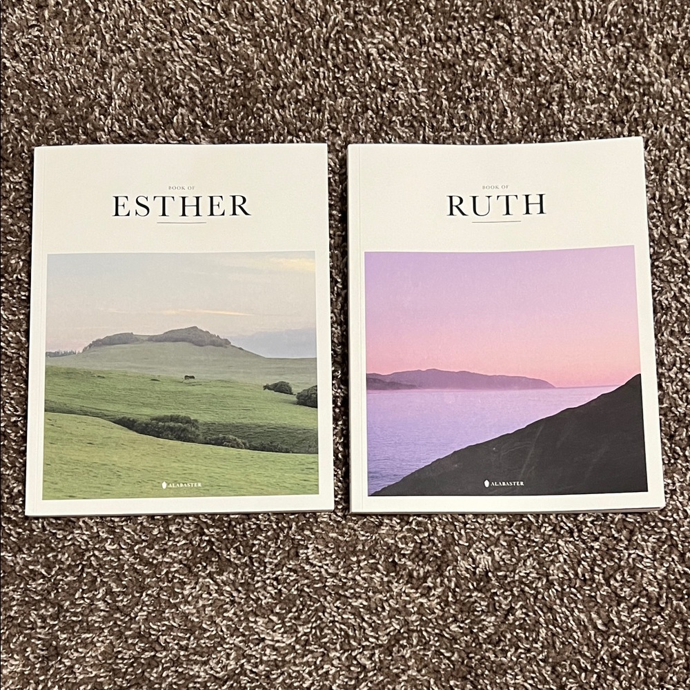 Alabaster co book of Ester and Ruth bundle